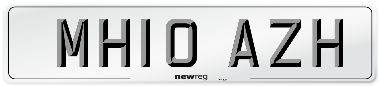 MH10 AZH Number Plate from New Reg